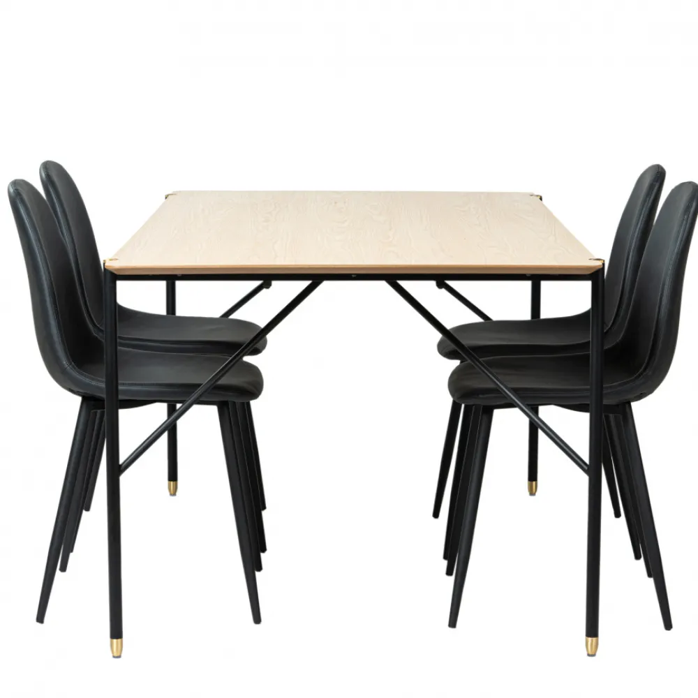 Reforma Matgrupp 'Hornstull Forma' 1 Bord & 4 Stolar