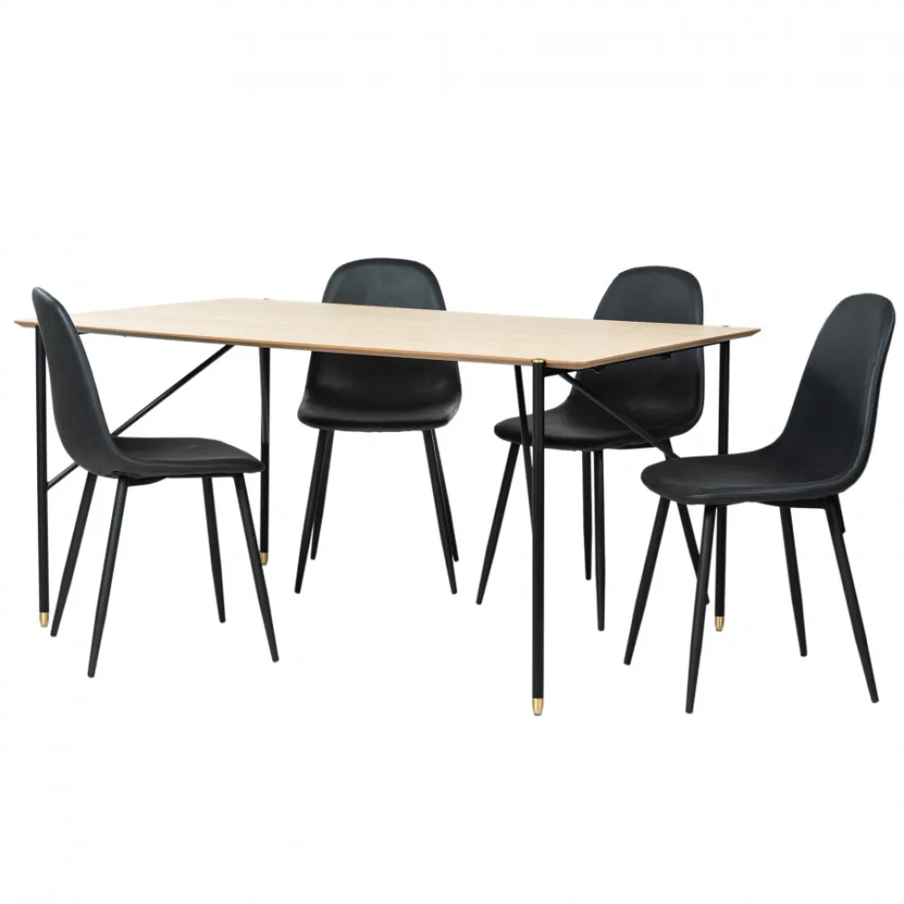 Reforma Matgrupp 'Hornstull Forma' 1 Bord & 4 Stolar