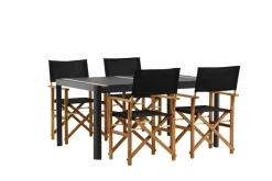 Garden Prestige Matgrupp 'Jönköping' - Svart