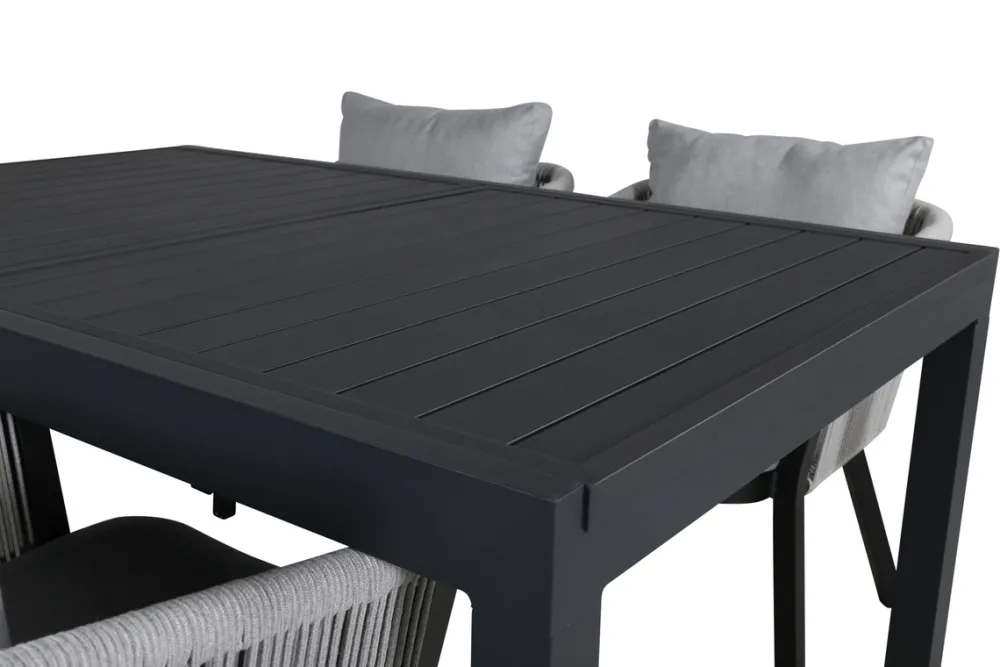 Garden Prestige Matgrupp 'Sollentuna' - Svart