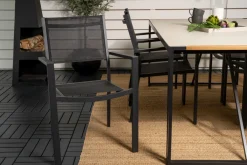 Garden Prestige Matgrupp 'Umeå' - Svart