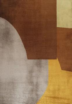 Reforma Matta 'Savelle' - Brun/Gul