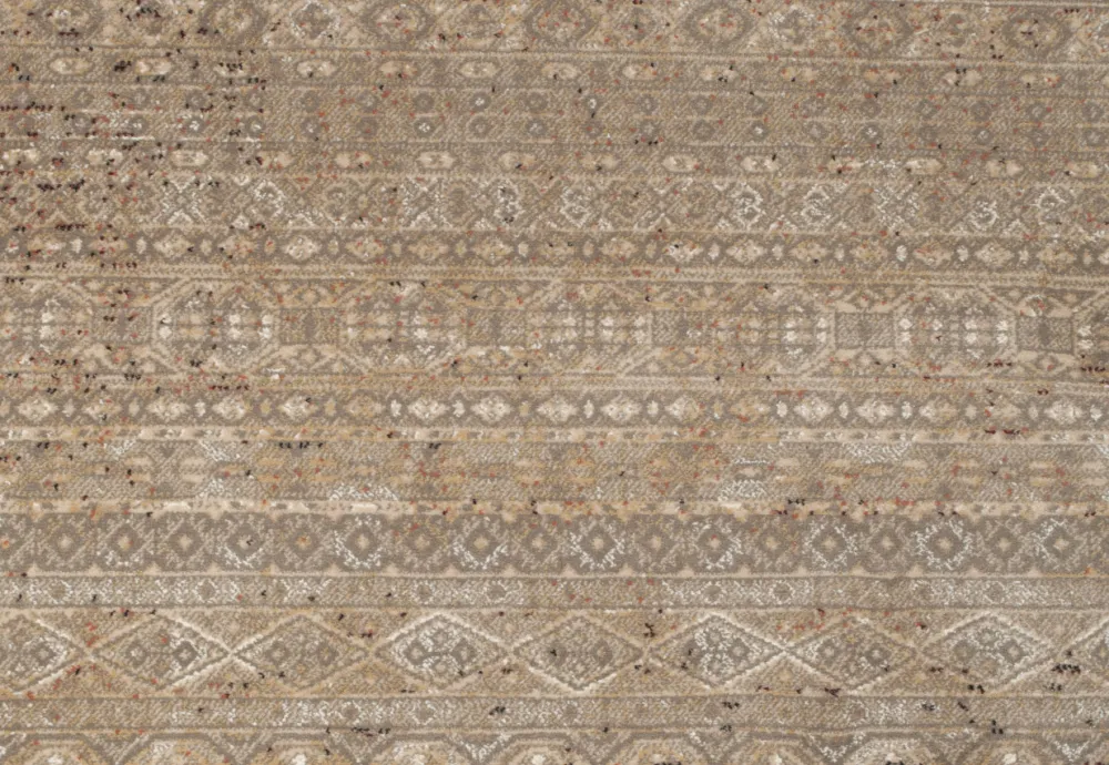 Dutchbone Matta 'Shisa' 67x245 - Forest/Beige