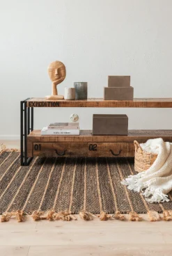 Reforma Matta 'Striped Sand' - Natur 160x230