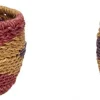 Hübsch 2-pack Småkorgar 'Color' - Multi