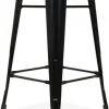 KDESIGN Pall 'Montmartre' 65cm - Svart
