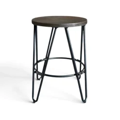 Reforma Pall 'Rustic' 45cm - Trä/Stål