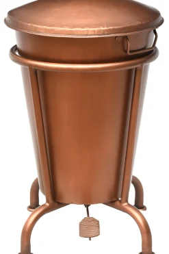 Trademark Living Pedalhink 'Klapp' - Koppar