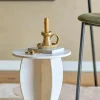 Bloomingville Pedestal 'Sendai' - Marmor