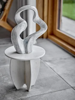 Bloomingville Pedestal 'Sendai' - Marmor