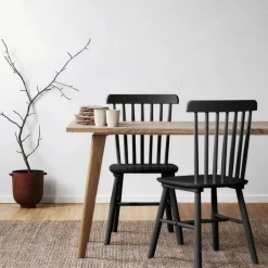 Reforma Pinnstol 'Elsa' - Svart