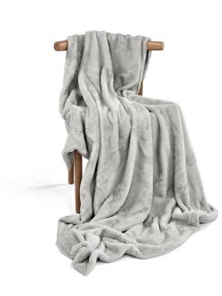 Reforma x Trendcarpet Pläd 'Aranga Super Soft Throw' 130x170cm - Grå