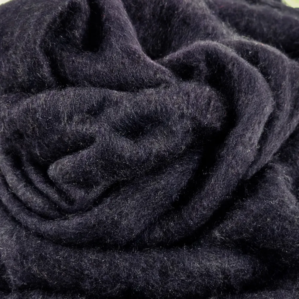 Reforma x Trendcarpet Pläd 'Samantha' 130x170cm - Svart