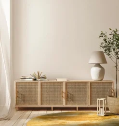 Reforma x Trendcarpet Rund matta 'Aranga Super Soft' 200cm - Gul
