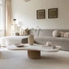 Reforma x Trendcarpet Rund matta 'Coastal' - Cream