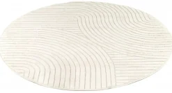 Reforma x Trendcarpet Rund Matta 'Devon' - Cream