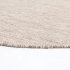 Reforma x Trendcarpet Rund matta 'Dhurry' - Beige