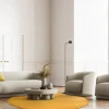 Reforma x Trendcarpet Rund matta 'Hamilton' - Saffron