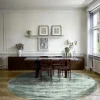 Reforma x Trendcarpet Rund matta 'Jodhpur' - Grön