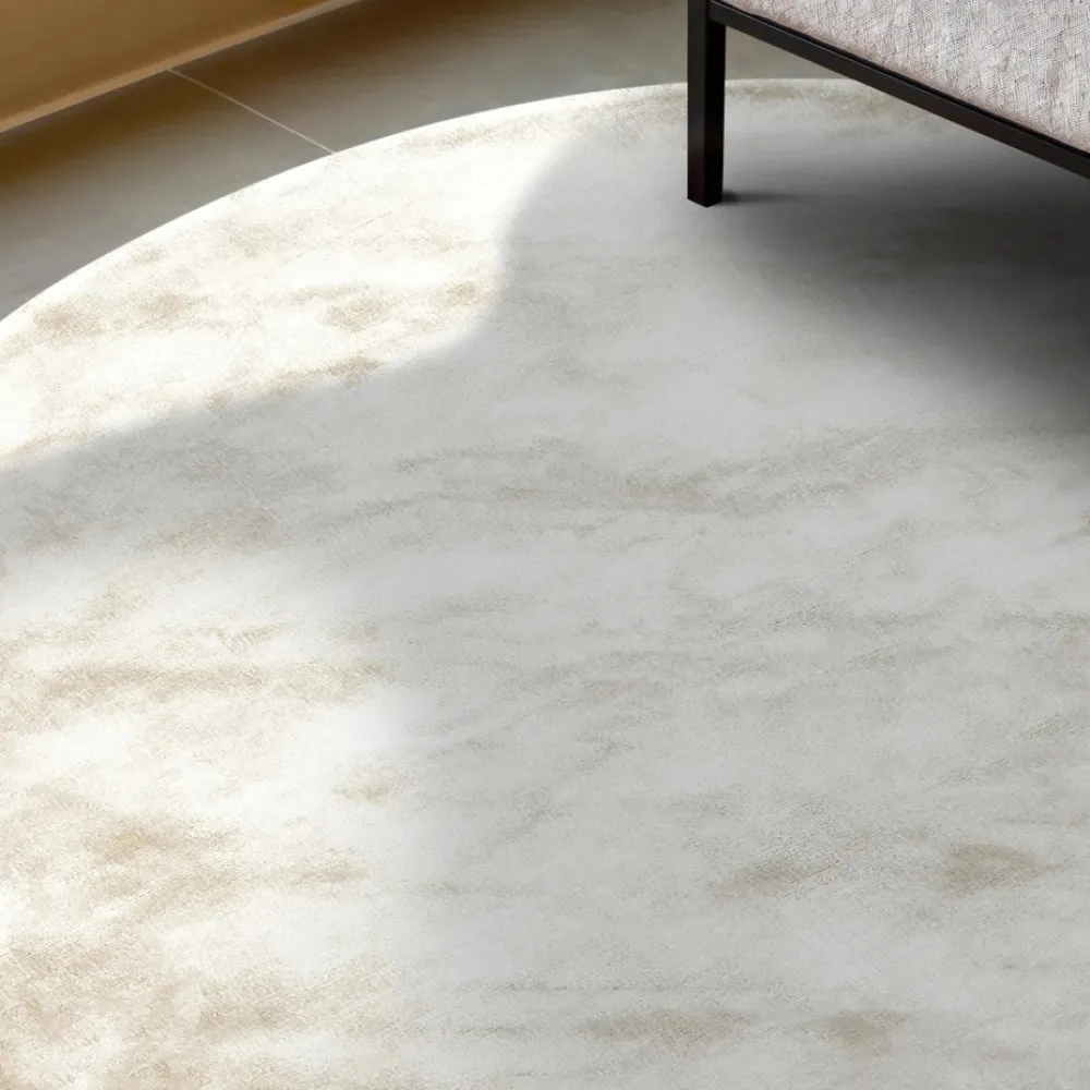 Reforma x Trendcarpet Rund matta 'Jodhpur' - Offwhite