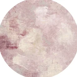 Reforma x Trendcarpet Rund matta 'Mogoro' 240cm - Rosa