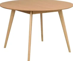 Rowico Home Runt Matbord 'Yumi' Runt 115cm - Ek