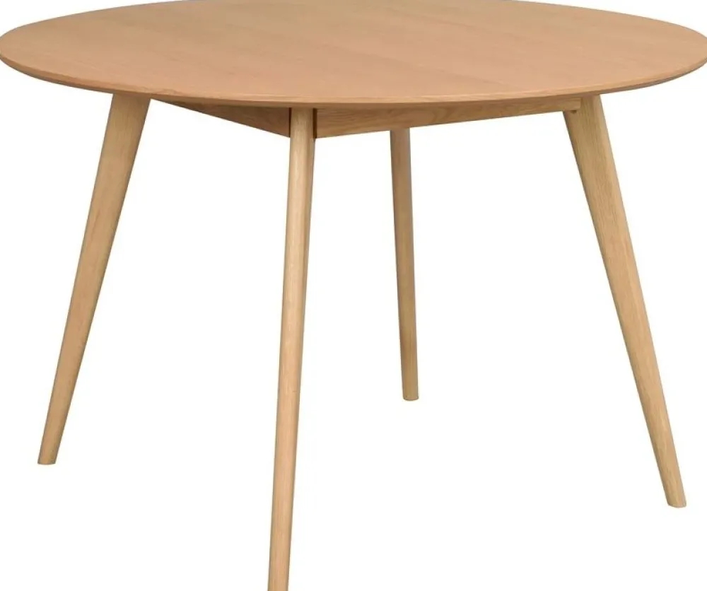 Rowico Home Runt Matbord 'Yumi' Runt 115cm - Ek
