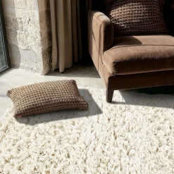 Reforma x Trendcarpet Ryamatta 'Fassale Handvävd Ull' - Vit