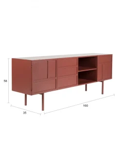 Reforma Sideboard ‘Davis’ - Röd