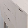 Rowico Home Sideboard 'Filippa' 122x85cm - Ek/Vitpigmenterad
