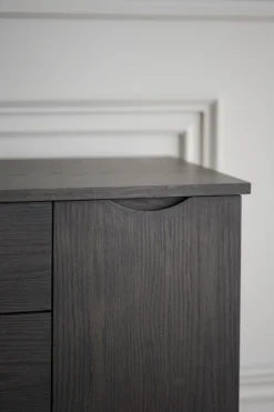 Rowico Home Sideboard 'Filippa' 122x85cm - Mörk ek