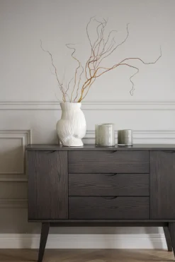 Rowico Home Sideboard 'Filippa' 122x85cm - Mörk ek