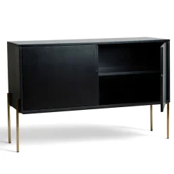 Reforma Sideboard 'Frölunda' - Svart/Guld
