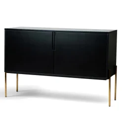Reforma Sideboard 'Frölunda' - Svart/Guld