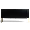 Reforma Sideboard 'Frölunda' - Svart/Mässing