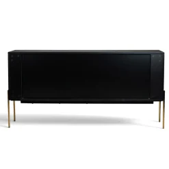 Reforma Sideboard 'Frölunda' - Svart/Mässing