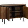 Reforma Sideboard 'Kärra' - Valnöt/Svart