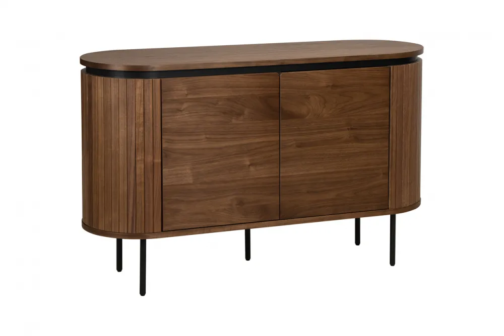 Reforma Sideboard 'Kärra' - Valnöt/Svart