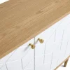 Reforma Sideboard 'Kumamoto' - Vit/Ek