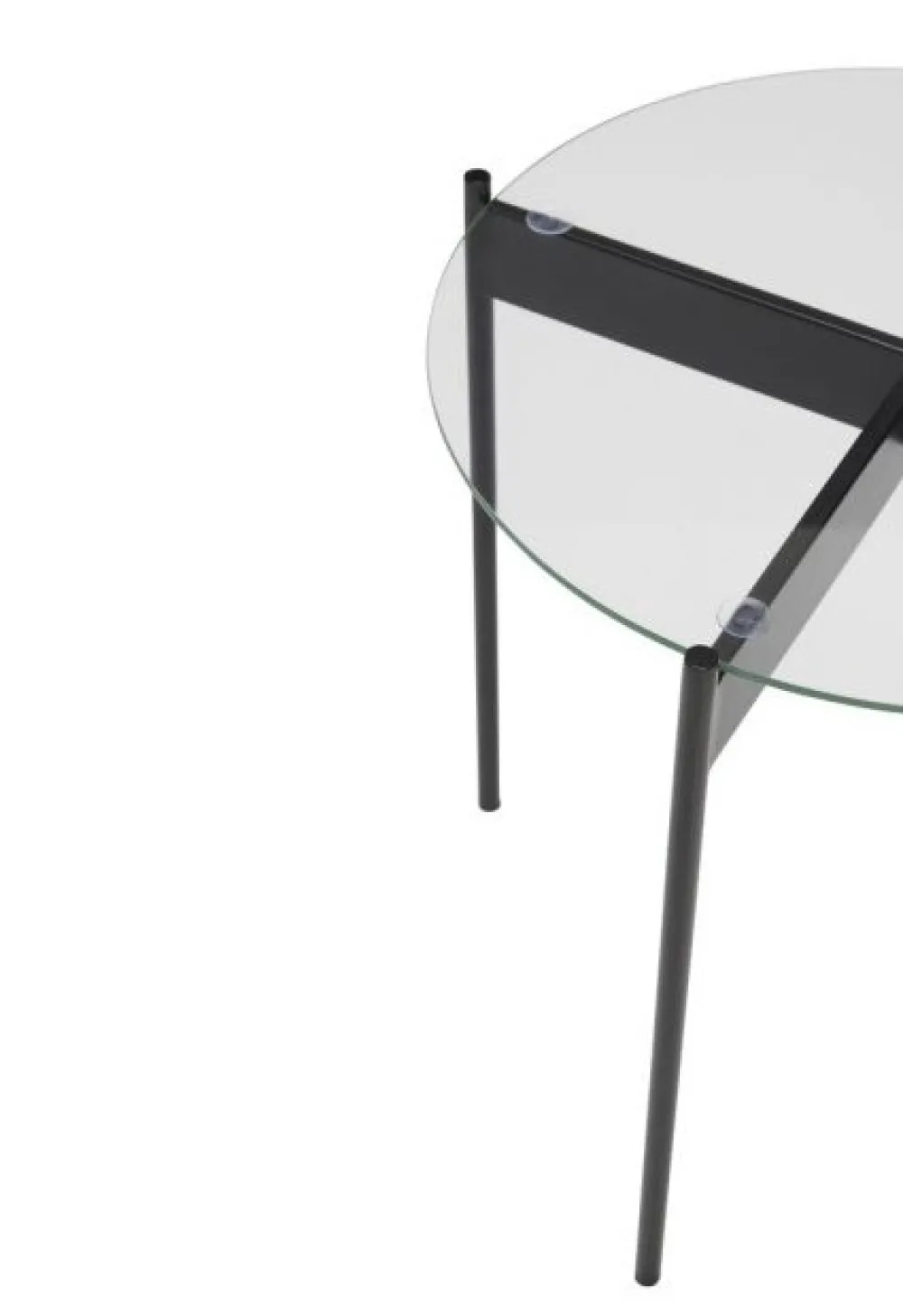 Hübsch Sidobord 'Beam'- Svart - Reforma Sthlm