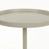 Zuiver Sidobord 'Jason' Ø46 cm - Beige