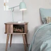Zuiver Sidobord/Sängbord 'Barbier' - Valnöt