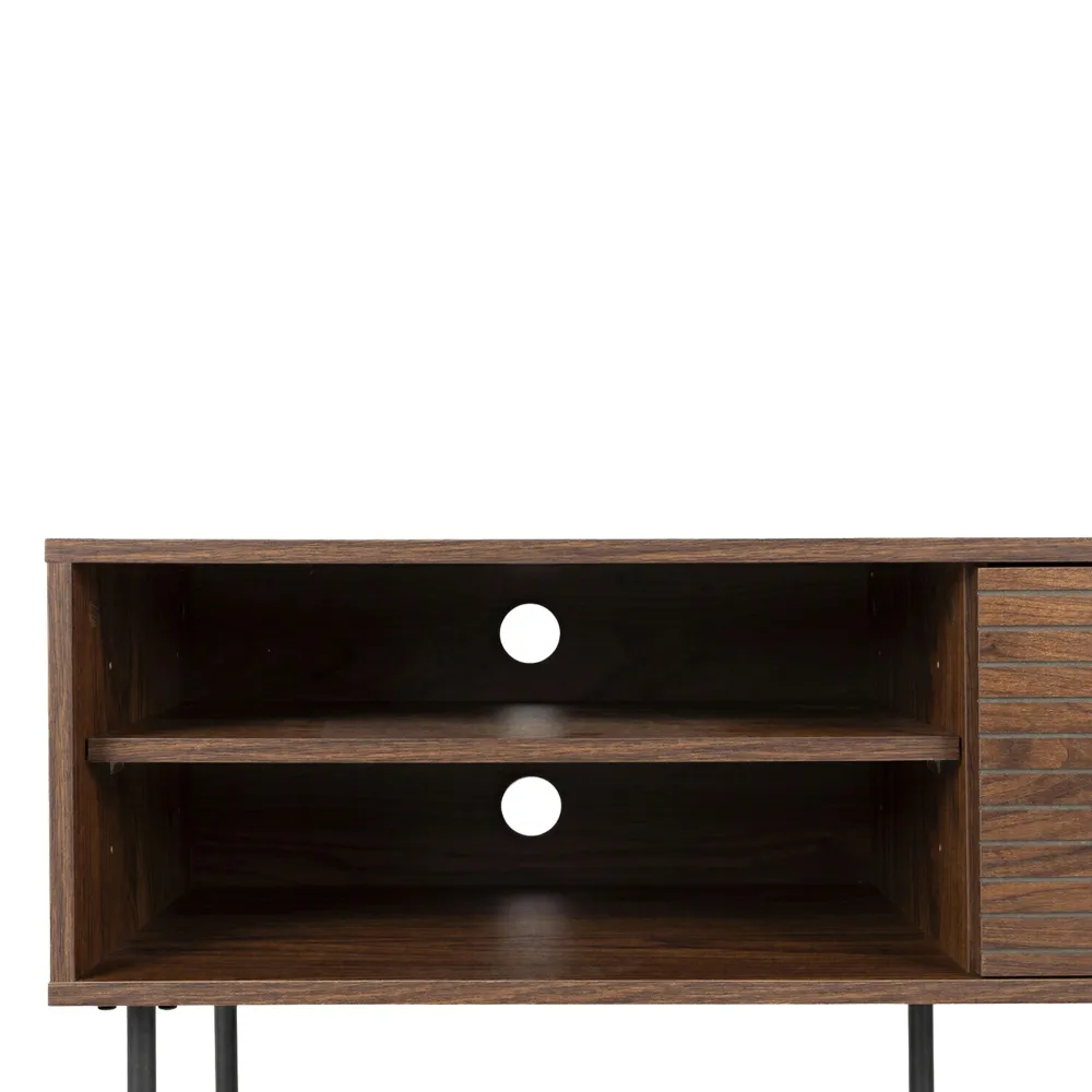 Reforma Sidobord 'Stripes Low' 120x42x50 cm - Brun