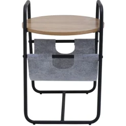 Reforma Sidobord 'Tidningsställ' - Svart/Trä