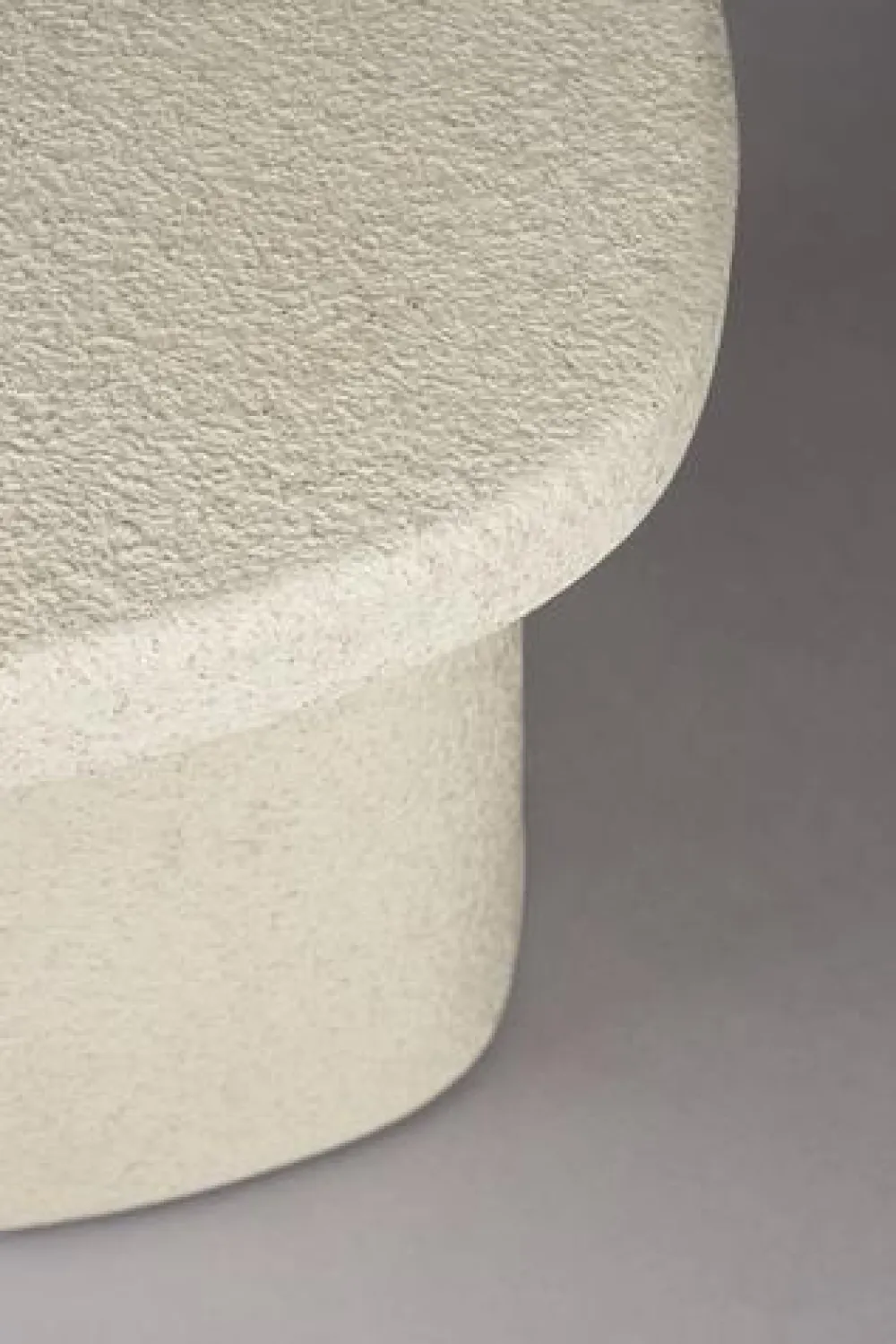 Dutchbone Sidobord 'Veda' 35cm - Beige