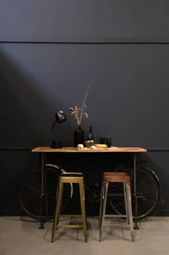 Trademark Living Sidobord Vintage bicycle - Trä/Järn