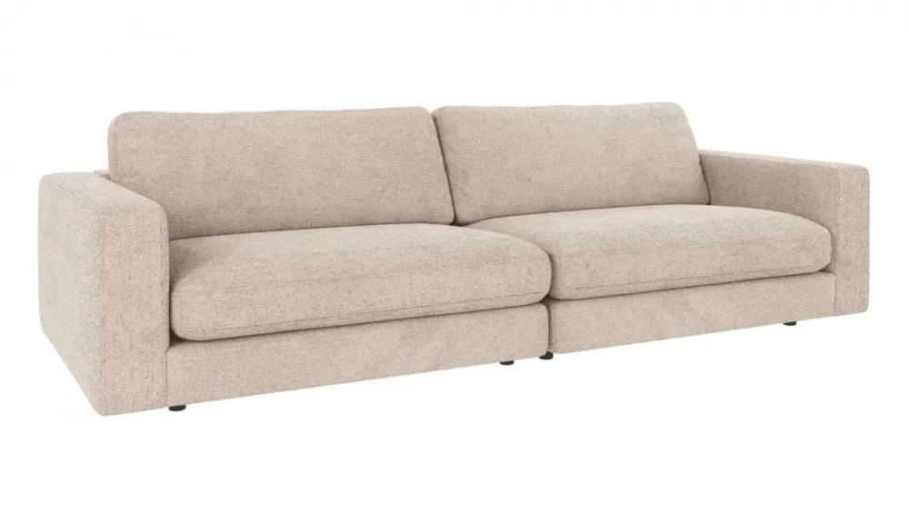 Rowico Home 3-Sitssoffa 'Duncan' - Ljusgrå