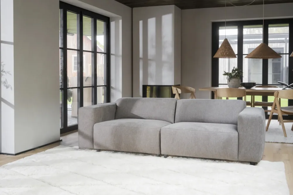 Rowico Home 3-Sitssoffa 'Willard' - Beige