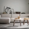 Rowico Home 4-Sitssoffa 'Willard' Schäslong V - Ljusbeige