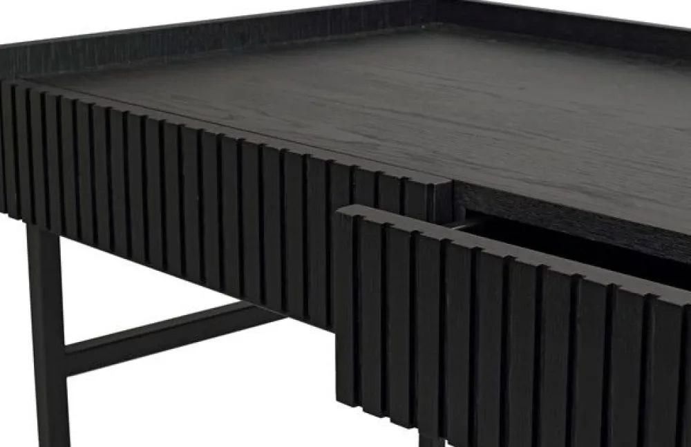 Rowico Home Skrivbord 'Halifax' 120x61cm - Svart